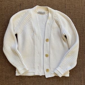 EVERLANE Texture Cotton Cardigan